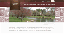 Desktop Screenshot of capretreat.org